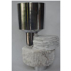 Haute qualité en aluminium et acier bol Table à manger décor bol décoratif bol de service maison Table artisanat moderne - Product Image 4