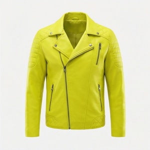 Chaqueta de Motociclista de Cuero Genuino para Hombre de la Mejor Calidad, Nueva Colección de Invierno, Chaquetas de Motocicleta con Protecciones Desmontables Personalizadas - Product Image 1