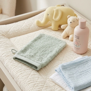 Glove Towel 16x21cm 100% Cotton Bath Washcloth Soft Terry OEKO-TEX Certified Thick Custom Logo Private Label Wholesale - Product Image 5