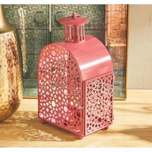 Farol Metálico Tradicional de Alta Gama con Asa, Ecológico, Duradero, Diseño Moderno, Iluminación Decorativa para el Hogar, Decoración Perfecta para Mesa - Product Image 6