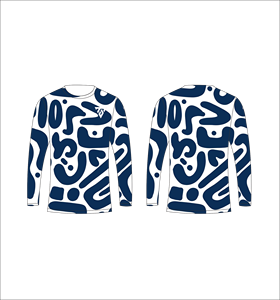 Men Grey <b>White</b> Abstract Doodles Long Sleeve T Shirt Curved Lines Pattern Crewneck <b>Tee</b> Casual Streetwear Tops Gym Training Active - Product Image 4