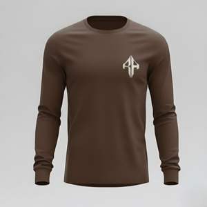 Camiseta de Manga Larga para Hombre 2026 de Alta Calidad, Cuello Redondo, 100% Algodón, Estilo Casual Personalizado a Medida, Talla Grande, RIVIAN ATLANTIC - Product Image 2