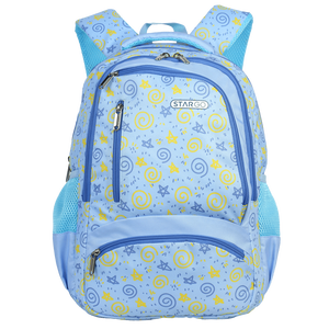 STARGO 2026 New Unisex <b>Kids</b> School Softback <b>Backpack</b> Anti-Theft Zipper Nylon Cartoon Pattern Polyester Daily Use 20-35L Capacity - Product Image 3