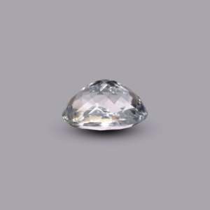 Luxury 4.9 Carat Natural Sky Blue Oval Cabochon Aquamarine Loose Gemstone for Fine Jewelry - Product Image 3