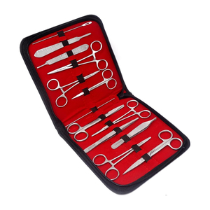 Kits de pratique chirurgicale portables pour étudiants en médecine, fils de suture d'urgence, instruments chirurgicaux en acier inoxydable de haute qualité - Product Image 2