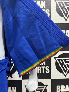 Competitor Blue Shoyorol Batch 136 Jiu Jitsu BJJ GI Uniform with Custom Logo Breathable 100% Cotton Gi - Product Image 3