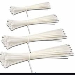 Bridas de nailon autoblocantes industriales de 3.6*100mm, ecológicas, multicolor (negro, blanco), certificadas, -40~+120°C - Product Image 1