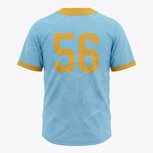 Maillot de baseball pour équipes, tissu confortable et durable, adapté aux entraînements, aux matchs et aux activités sportives quotidiennes - Product Image 2