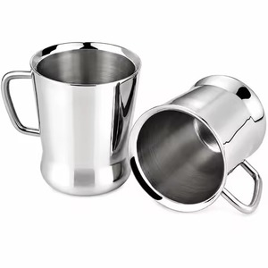 Gobelet en laiton poli brillant pour les voyages, le camping, les boissons en plein air, pour la bière et le café - Product Image 6