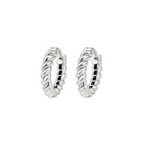 STYLISH INDIAN BOHEMIAN HOOP <b>EARRINGS</b> FOR WOMEN 925 STERLING SILVER PLATED LIGHTWEIGHT FASHION JEWELRY ANNIVERSARY GIFTS DATING - Product Image 3