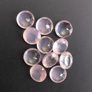 Piedras Preciosas Red Mountain Gems, Corte Brillante Redondo de 10 mm, Color Rosa Natural, Piedra Preciosa Suelta de la Mejor Calidad para Joyería - Product Image 2