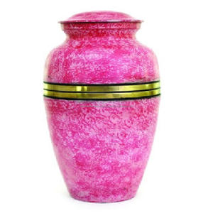 Urnas de cremación para adultos de latón con adhesivo de diseño de flores hermosas y de alta calidad con urnas funerarias de Metal con acabado negro - Product Image 5