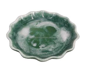 Bol et plat de service en résine personnalisés, faits à la main, pour la cuisine et la vaisselle, pour les restaurants et la restauration - Product Image 3