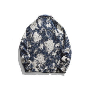 Nouvelle Arrivée OEM 2026 – Veste en Jean Streetwear Personnalisée pour Homme – Veste en Denim Jacquard Hiver pour Homme - Product Image 3