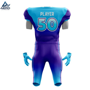 Uniforme de Fútbol Americano Personalizado Unisex, Nuevo, de Poliéster, el Mejor, Estilo Único, Ligero, en Oferta - Product Image 6