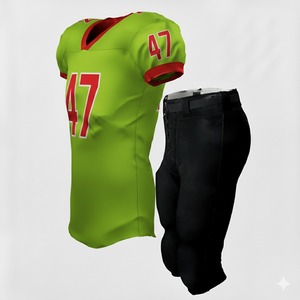 Uniforme de football américain, design personnalisé, sublimation, maillot d'équipe de football américain pour hommes - Product Image 3