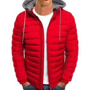 Veste d'hiver matelassée à capuche de marque de créateur, grande taille, pour hommes - Product Image 3