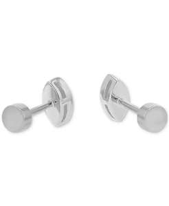 Orecchini a vite con cornice in zircone Marquise in argento Sterling | Macacy's - Product Image 4