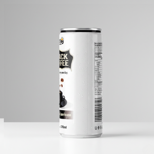 Extracto de Café Negro Americano Enlatado de 170 ml, Sin Azúcar, Bajo en Calorías, Bebida OEM/ODM de Marca Privada, Café 100% Puro - Product Image 1