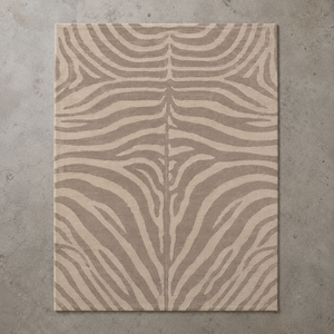 Alfombra Moderna Verde Hecha a Mano con Diseño Animal, Antideslizante, de Lana Gruesa, Acolchada, de Pelo Medio, Ecológica y Apta para Mascotas - Product Image 2