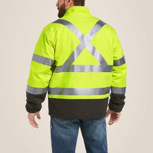 Venta al por mayor OEM personalizado color sólido chaqueta chaquetas con parches personalizados y resistente para ropa de trabajo - Product Image 2