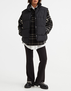 Chaqueta Acolchada Impermeable y Transpirable para Mujer, Diseño Personalizado, Chaleco Acolchado de Punto de Alta Calidad - Product Image 1