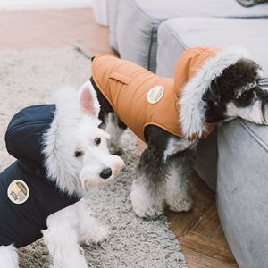 Veste parka en duvet de canard Eskimo Swag pour chien, vêtements pour animaux de compagnie de qualité supérieure - Product Image 4