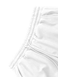 Unisex <b>White</b> Hooded <b>Tracksuit</b> Set Full Sleeve Embroidered Letter Logo Casual Loose Fit Autumn Wear 100% Cotton Drawstring Pants - Product Image 5