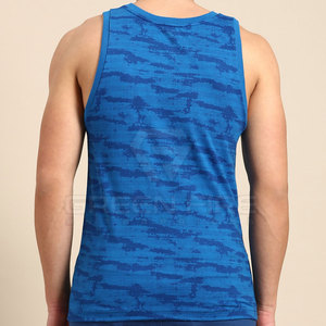 Camiseta sin Mangas para Hombre de Alta Calidad al por Mayor, Estilo Casual Tejido, Transpirable y de Secado Rápido, Poliéster/Algodón Ecológico, Marca Privada - Product Image 3