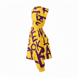 Sweat à capuche décontracté pour homme, en coton et élasthanne tricoté, col rond, imprimé numérique, logo personnalisé, vente en gros OEM - Product Image 3