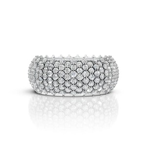 Premium Iced Out Silver <b>Ring</b> Full CZ <b>Stone</b> Pave Luxury <b>Mens</b> Hip Hop Jewelry Statement Fashion <b>Ring</b> - Product Image 2