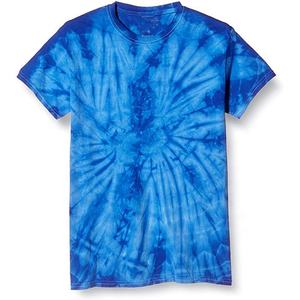 Camisetas Tie Dye de Corte Holgado, Algodón Teñido a Mano con Patrón en Espiral, Estilo Urbano para Hombre y Jóvenes, Ropa Transpirable de Verano - Product Image 3