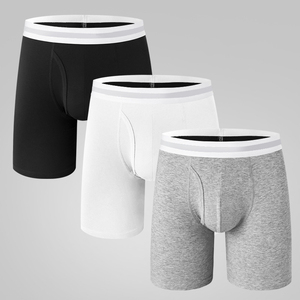 Calzoncillos Bóxer de Algodón Elástico para Hombre, Precio al por Mayor, Calidad Premium, Ecológicos, Transpirables, de Talle Alto, Cómodos - Product Image 3