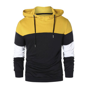 Sweat à capuche en coton surdimensionné personnalisé pour homme, style couverture d'hiver, grandes tailles, motif uni, en promotion - Product Image 1