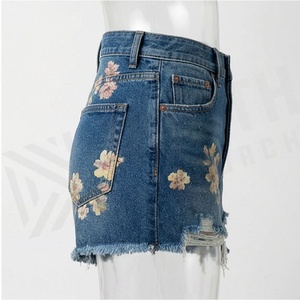 Shorts d'été à la mode pour femmes, en coton amincissant, coupe slim, jeans pour femmes, vêtements en denim pour filles, vêtements de qualité supérieure - Product Image 3