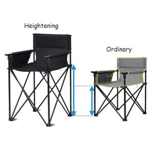 Silla Plegable Portátil de 38 Pulgadas para Acampar y Pescar, Extra Grande y Cómoda para Aventuras al Aire Libre - Product Image 1
