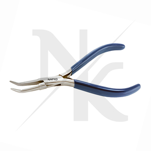Premium Jewelry <b>Long</b> Bent <b>Nose</b> Pliers 140mm Professional Beading and Wire Shaping Tool Stainless Steel Precision Jewelry Making - Product Image 4