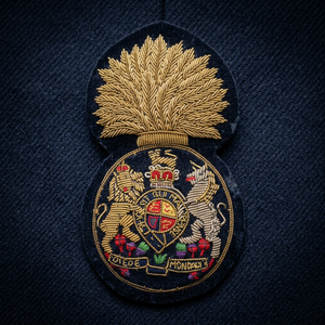 Écusson brodé sur mesure pour club, badge en tissu à coudre, design circulaire de luxe pour vêtement, broderie personnalisée - Product Image 3