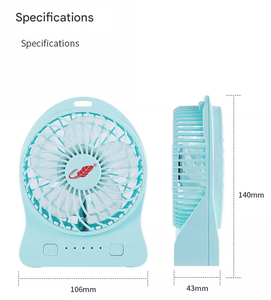 พัดลมมือถือพลาสติกไร้ใบพัด Gongtian F95D Storm ใช้มอเตอร์แบบไร้แปรงถ่าน ใช้พลังงานจากแบตเตอรี่ สำหรับใช้งานกลางแจ้ง - Product Image 5