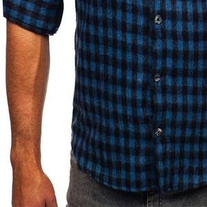 เสื้อเชิ้ตผ้าแฟลนเนลผู้ชาย ปรับราคาได้ ผ้าไม่ยับ คุณภาพพรีเมียม ระบายอากาศได้ดี น้ำหนักเบา พร้อมปรับแต่งได้อย่างเต็มที่ - Product Image 6