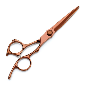 Tijeras de Peluquería Profesionales de 5.5'' 6'' de Acero Japonés 440C, Tijeras Rojas para Cortar el Cabello, Tijeras de Barbero para Hombres - Product Image 4