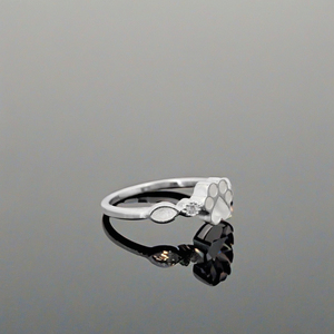 925 Sterling Silver Dog Paw Designer Good For Ashes & <b>Resin</b> Work Breastmilk Keepsake Fine Handmade <b>Ring</b> Memorial Jewelry - Product Image 5