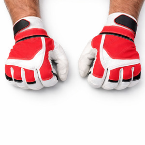 Guantes Profesionales de Béisbol para Bateo, Palma de Cuero Antideslizante, Guantes de Softbol para Hombres y Jóvenes, Equipo Deportivo - Product Image 5