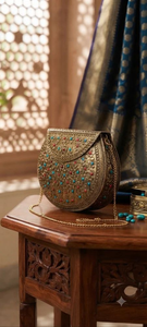Custom Metal Mosaic Clutch <b>Bag</b> with Embossing Printing Luxury Wedding <b>Evening</b> Handbag OEM ODM Wholesale Metal Crafts - Product Image 6