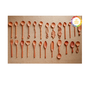 Cuchara de madera vietnamita seleccionada para alimentación de bebés y proyectos creativos de pintura DIY, suministrada por 99 Gold Data - Product Image 3