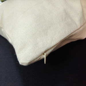 100% Cotton Canvas Cushion Cover Natural Color Square Heavy Quality Sofa Pillow Case for Home Hotel - Product Image 3
