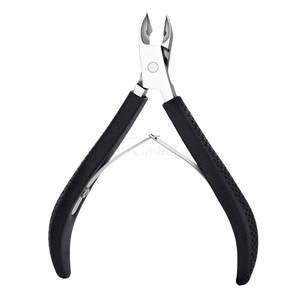 Large Handle <b>Cuticle</b> Nipper Professional Stainless Steel Nail <b>Trimmer</b> Heavy Duty Dead Skin Remover Manicure Tool - Product Image 5