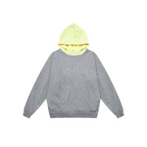 Última colección de 2025, Jersey informal de invierno para hombre, pantalones de chándal con capucha, 100% de algodón, patrón sólido, lavado poliéster/algodón - Product Image 2