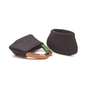 Fundas de estribo ecuestres negras, cómodas y resistentes a los arañazos, para montar a caballo, con logotipo personalizado, accesorios para silla de montar. - Product Image 4