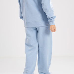 Survêtement léger en coton/polaire pour femme, imprimé, coupe ample, avec logo personnalisé, coupe-vent, vente en gros - Product Image 4